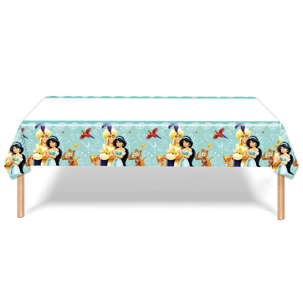 51 Piece Birthday Pack - Jasmine and Aladdin