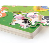 Viga Toys Puzzle Sonore la Ferme 18M+