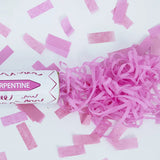 Cañón de Confeti Rosa Liso – 1 Pieza