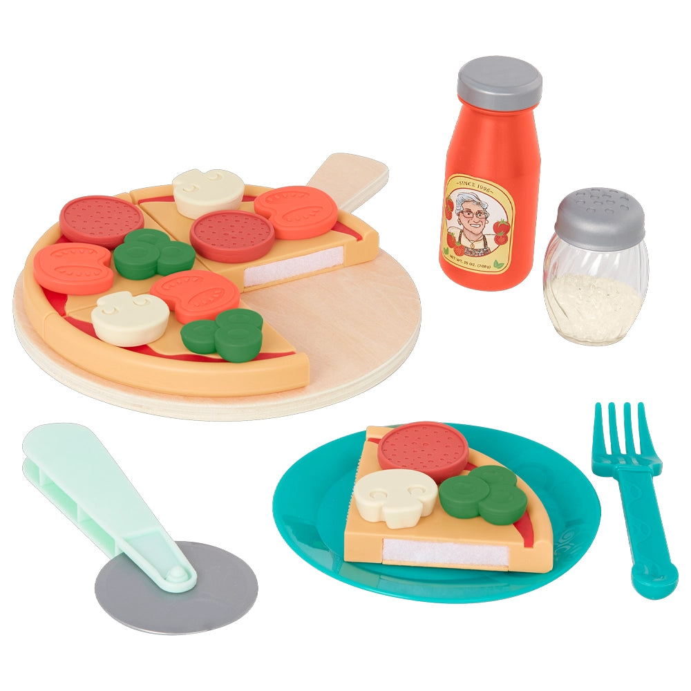 B. Toys Mini Chef - Ensemble de Pizza et Pâtes 3A+