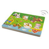 Viga Toys Puzzle Sonore la Ferme 18M+