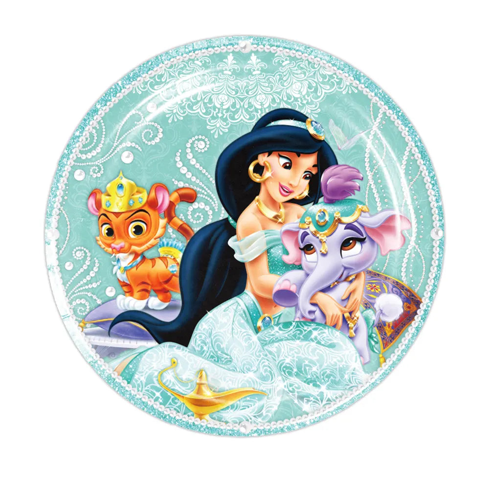 51 Piece Birthday Pack - Jasmine and Aladdin