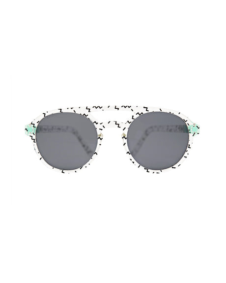 ki ET LA Lunettes Sun 6-9 ans Pizz Zigag - Vert