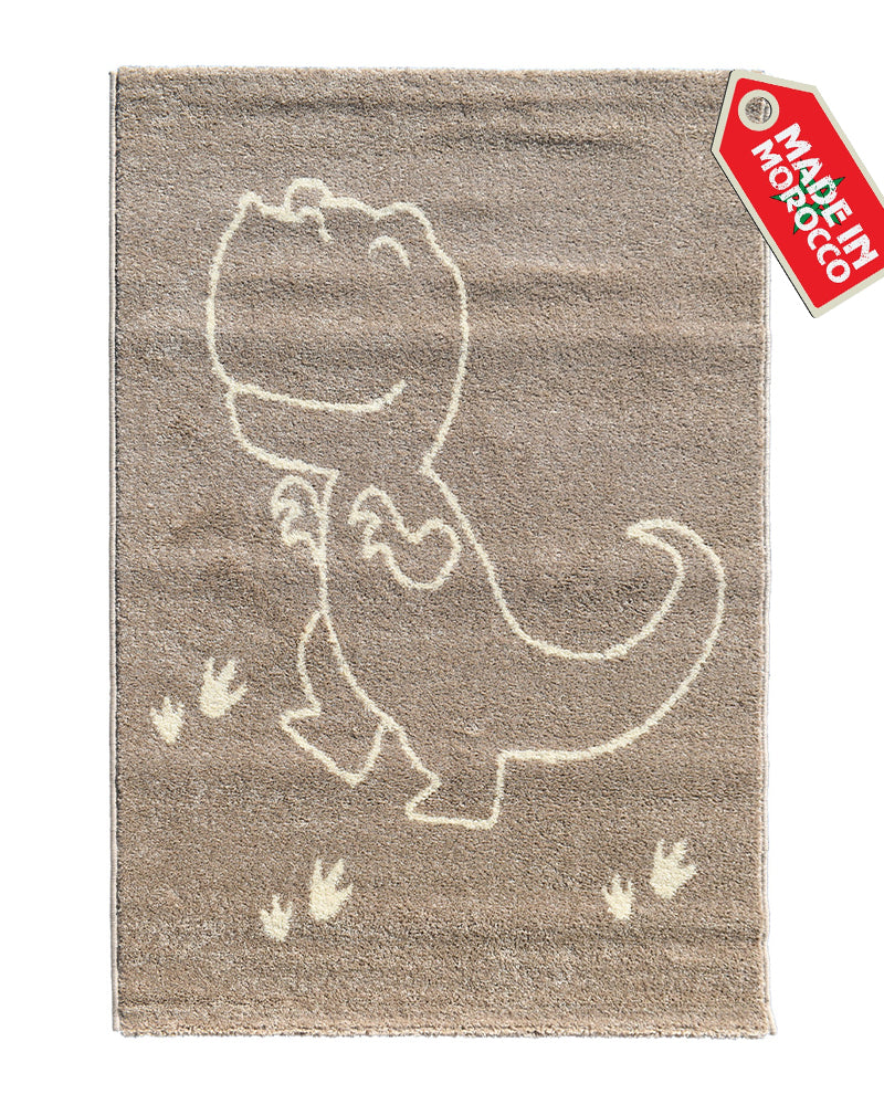 Tapis Rectangulaire Dino 100x150 cm Un Amour de Tapis - Taupe