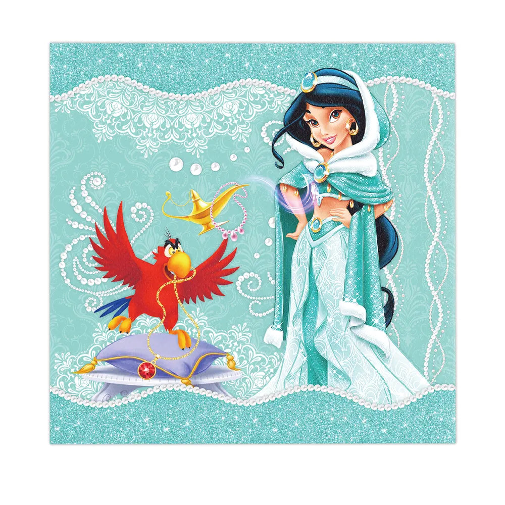 51 Piece Birthday Pack - Jasmine and Aladdin