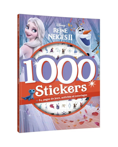 Disney La Reine Des Neiges II 1000 Stickers - Orange