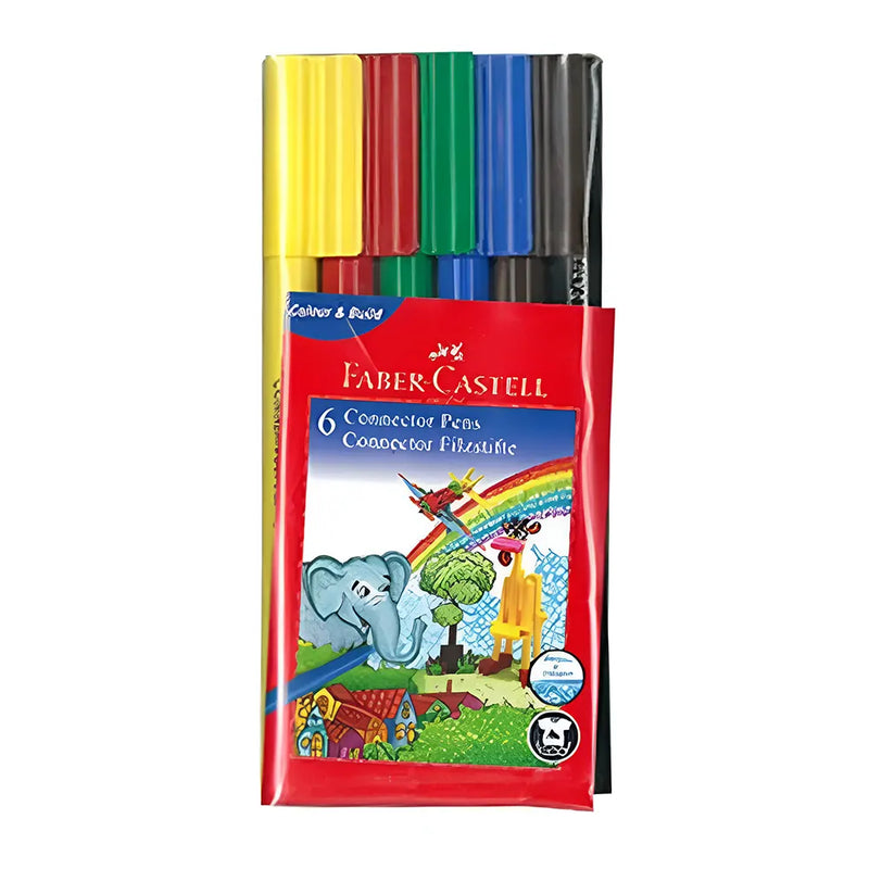 Faber-Castell Box of 6 Connector Markers