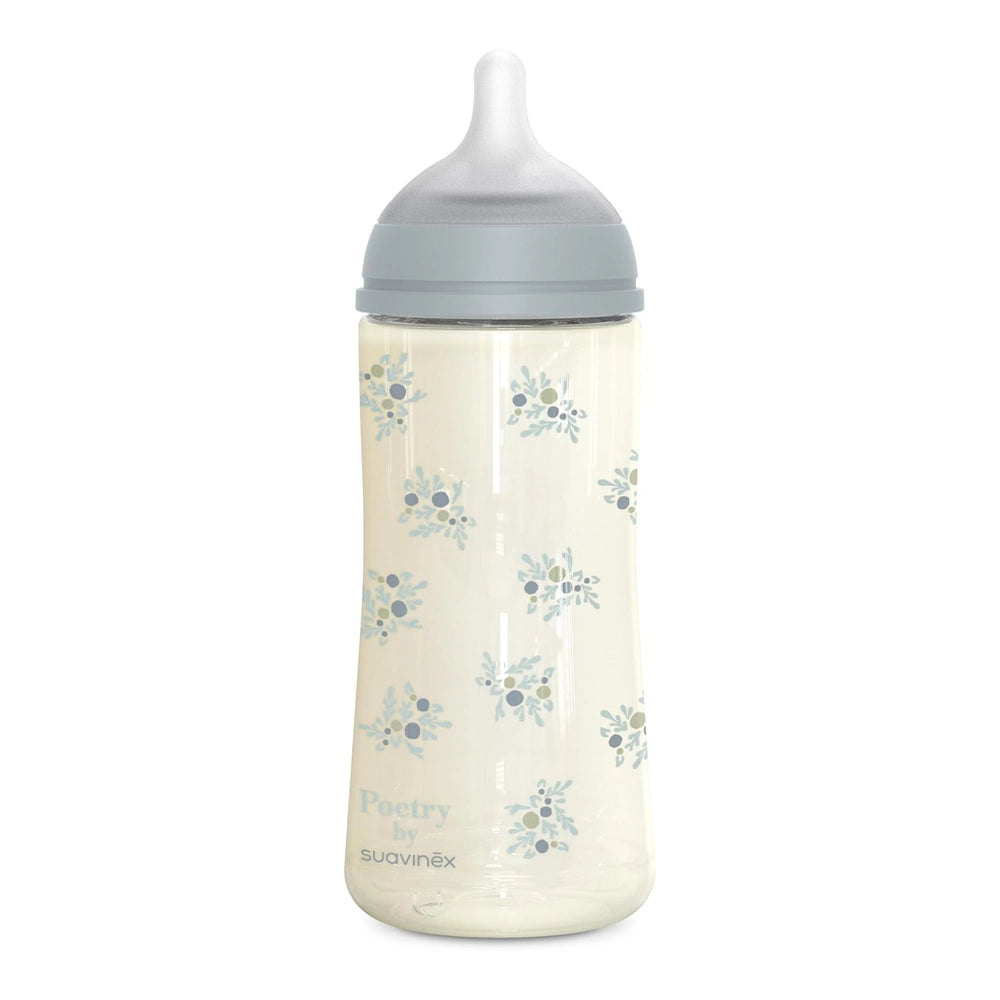 Suavinex Biberon SX Pro Physiologique Débit Lent 360ml - Bleu
