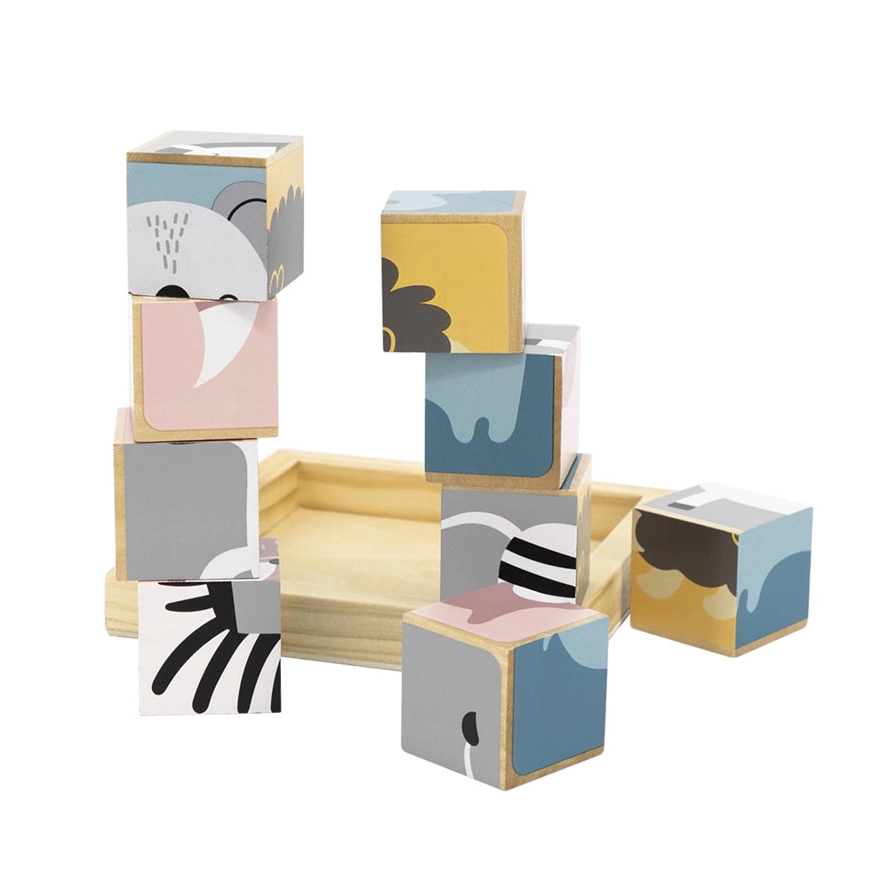 Viga Toys PolarB Blocs de Puzzle à 6 Faces 24M+