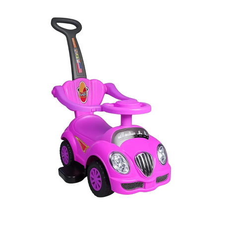 Coche de Empuje con Barrera de Seguridad y Reposapiés – 18M+