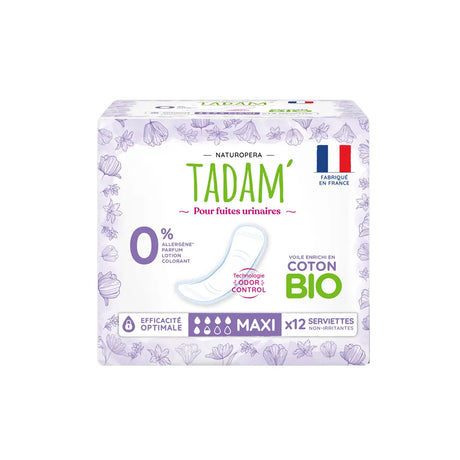 Tadam’ Serviettes Fuites Urinaires Maxi X 12