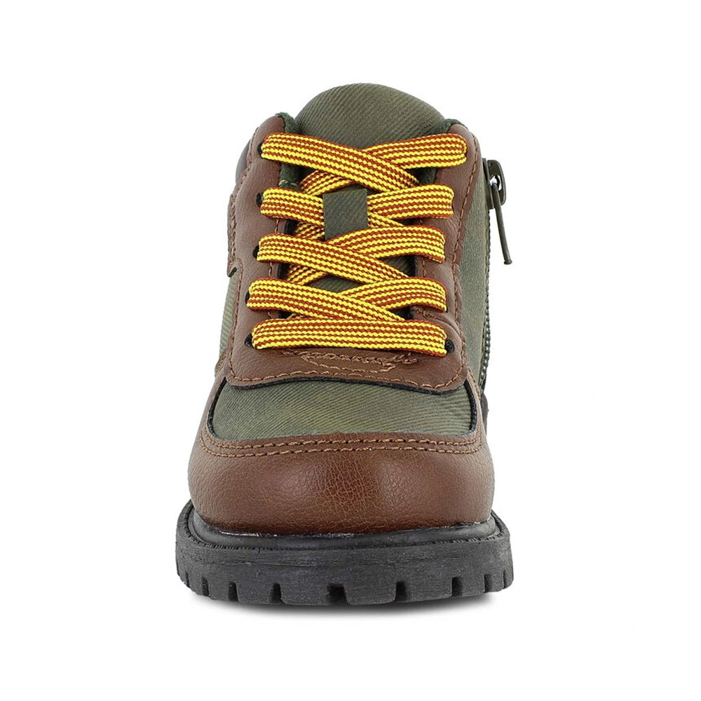 Carter's Hiking Boots - Brown & Olive