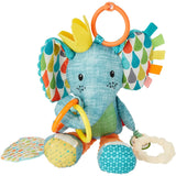 Infantino Jouet Sensoriel et Hochet d’Éveil Eléphant - 0M+