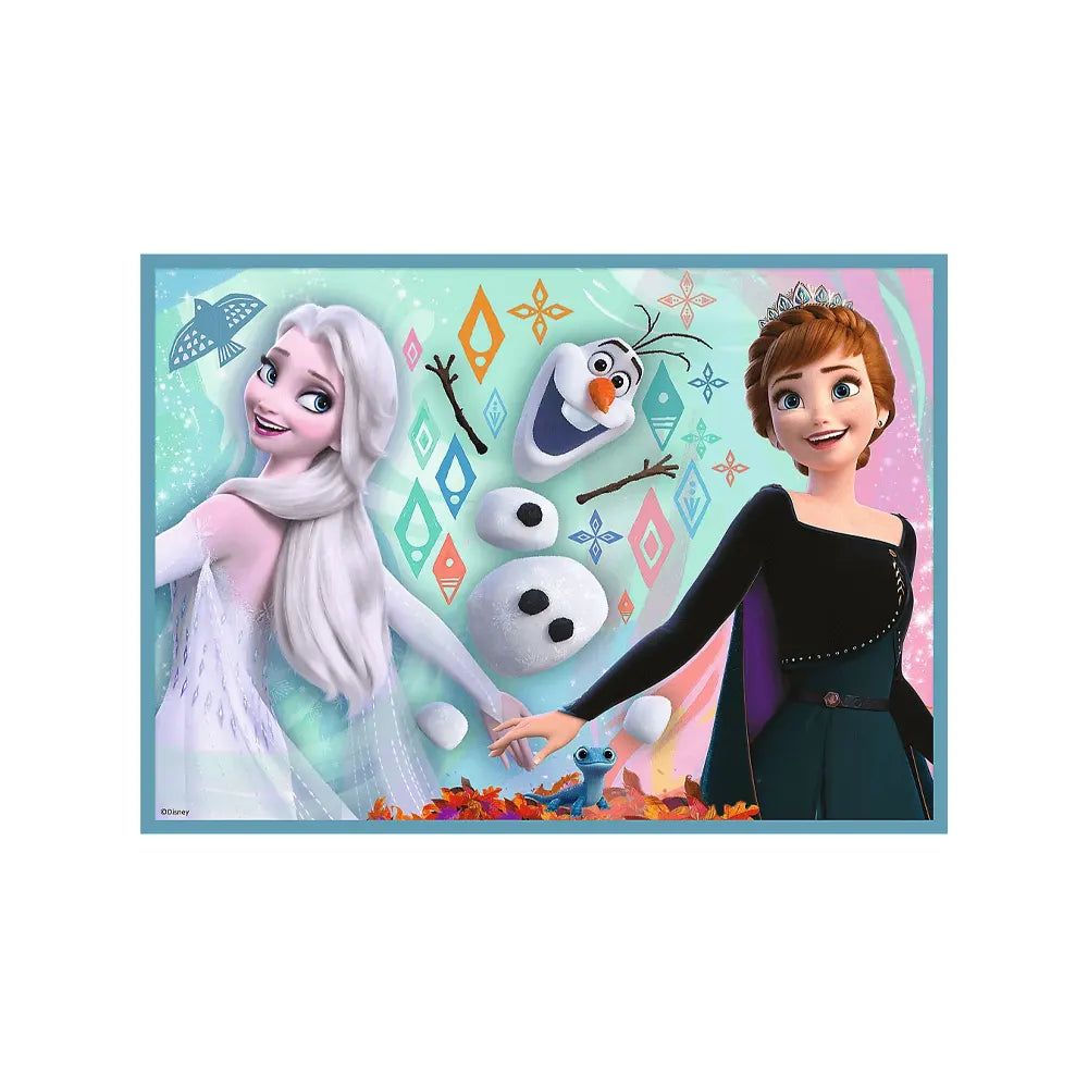 Trefl 4-in-1 Frozen's Wonderful World Puzzle - 3A+