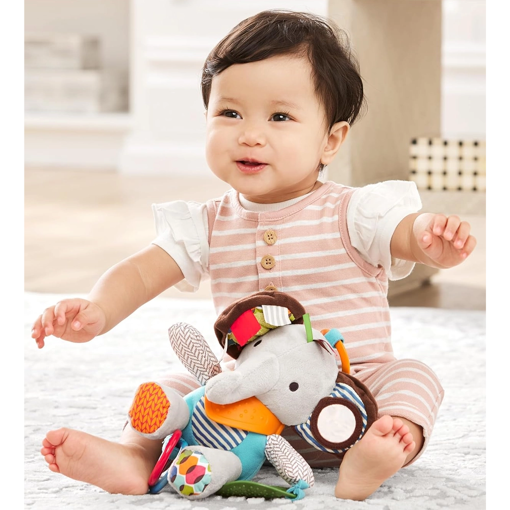 Skip Hop Jouet d’Éveil Bandana Buddies 0M+ - Éléphant