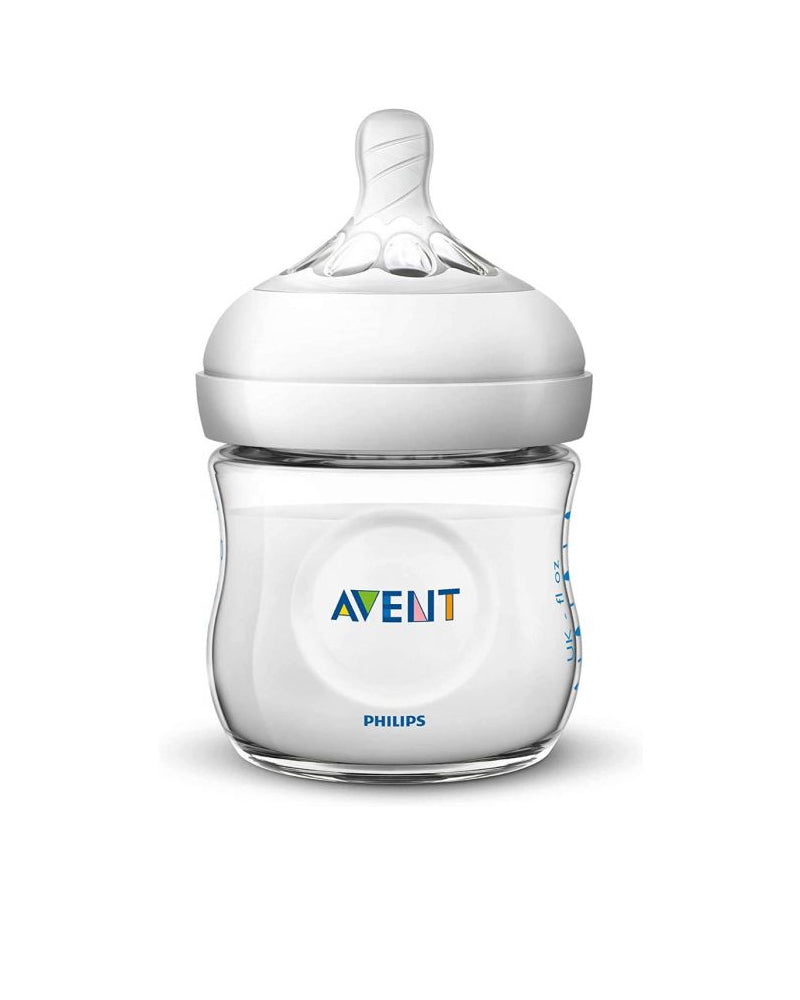 Offre : Philips Avent Biberon Natural Plastique 125ml = 2 Tétines Natural Offertes