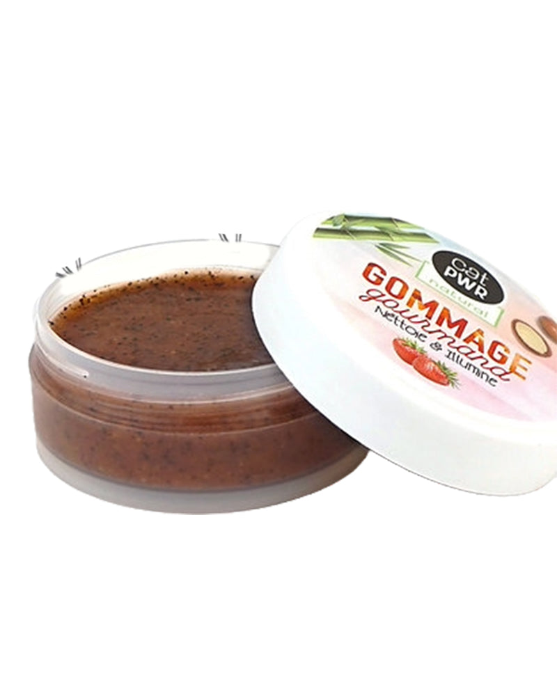 UrbanK Gommage Visage Gourmand Nettoyant et Exfoliant Ultra Doux + Eclat - 60g