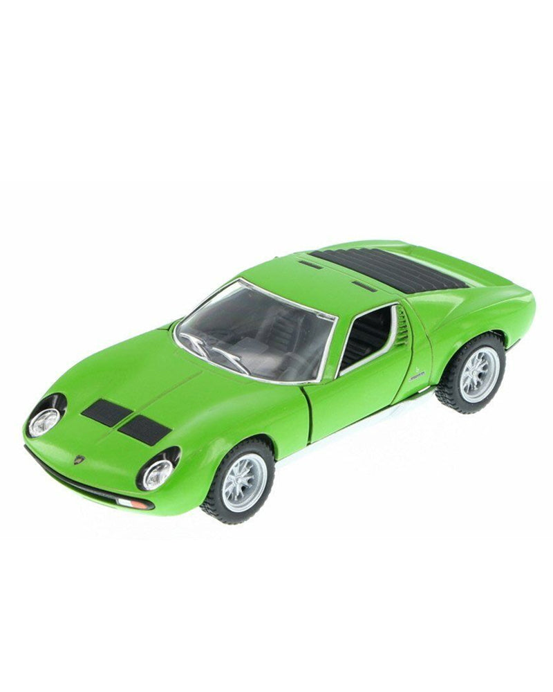 Mondo Motors Miura P 400 S Mini Voiture De Collection Lamborghini - Vert