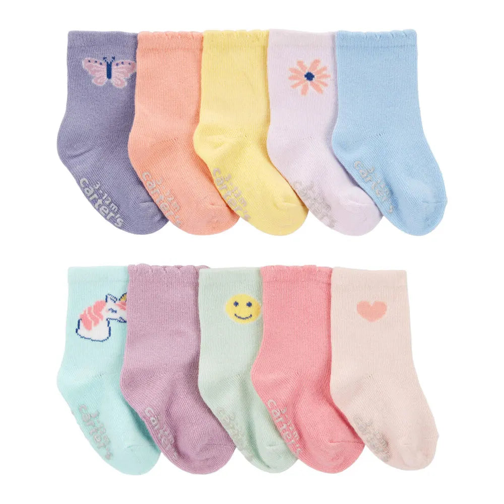 Lot de 10 Paires de Chaussettes Carter's - Multi