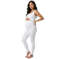 Neuf Mois Premium Maternity Leggings - White