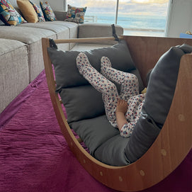 PapyJoe Arche d'Escalade avec Matelas - Rocker