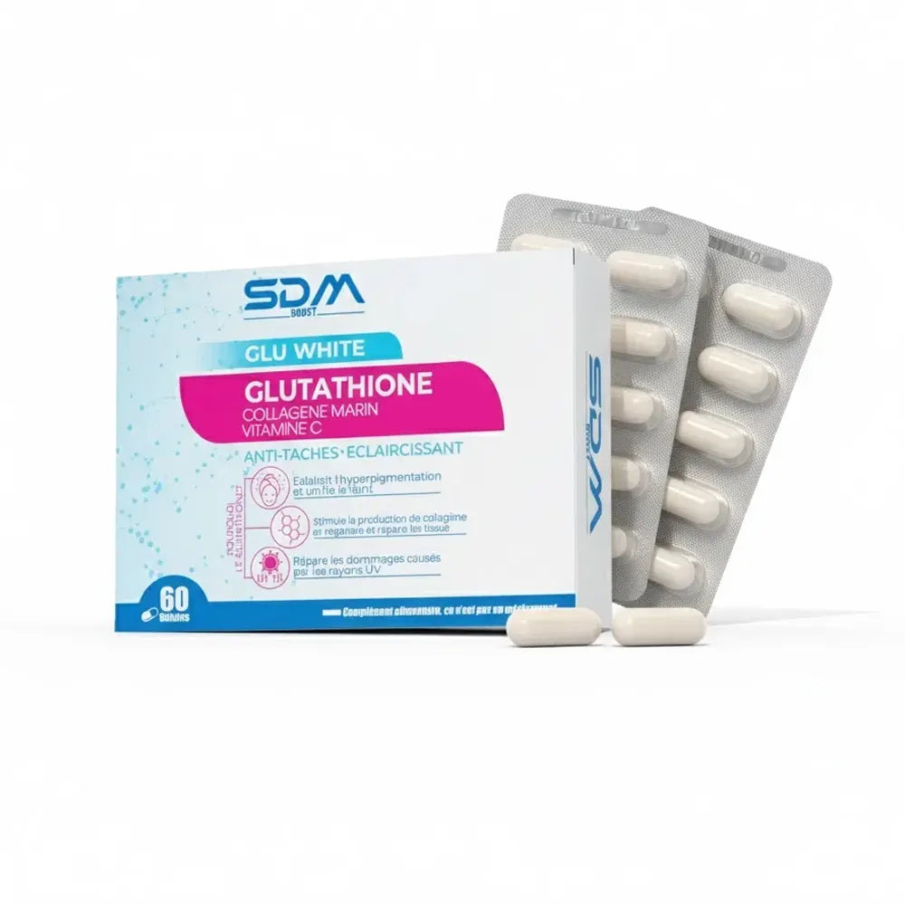 SDM GLUWHITE GLUTHIONE 60 GELULES