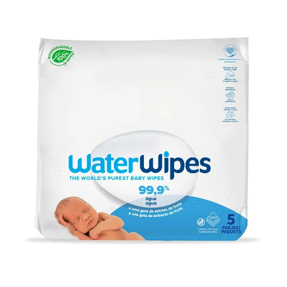 Offre : Lingettes Bébé WaterWipes Value 4 Achetées + 1 Offert