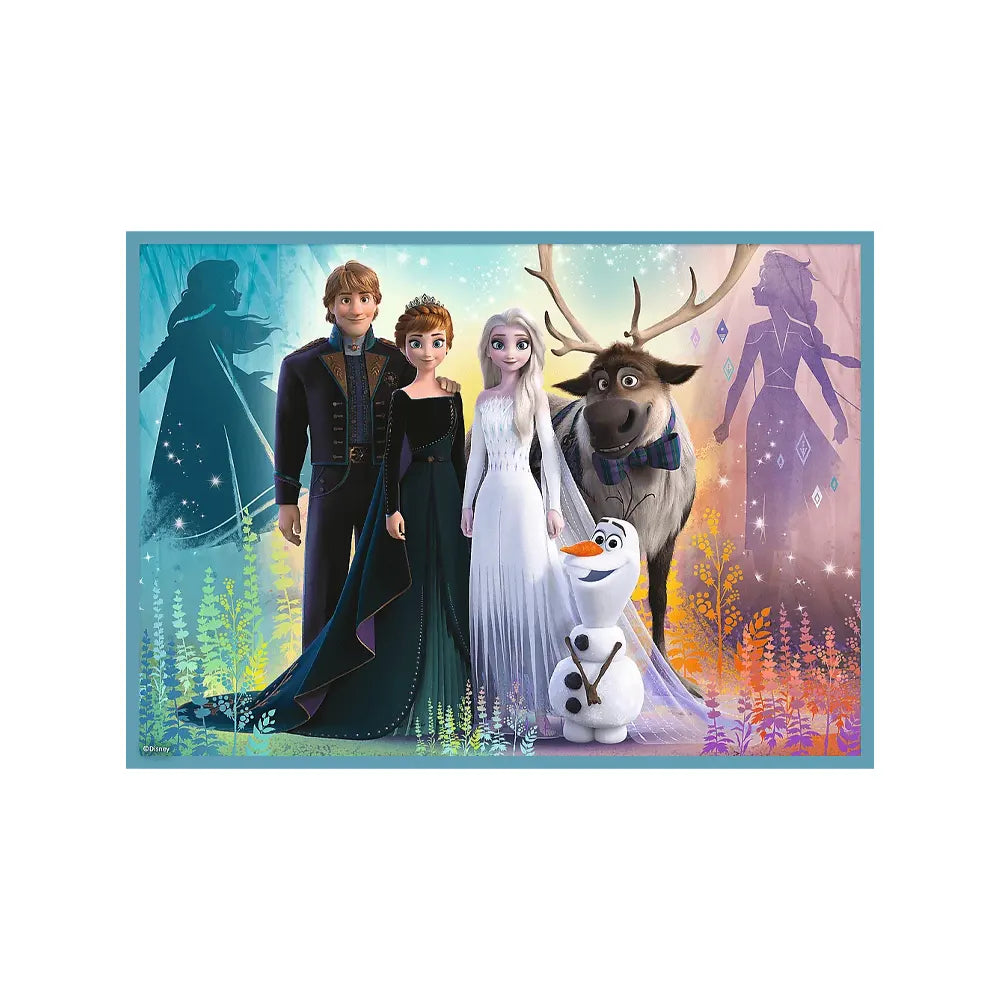 Trefl 4-in-1 Frozen's Wonderful World Puzzle - 3A+