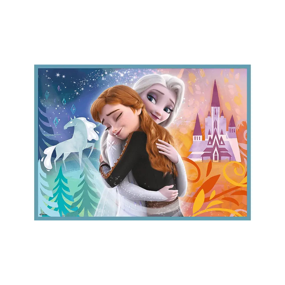 Trefl 4-in-1 Frozen's Wonderful World Puzzle - 3A+