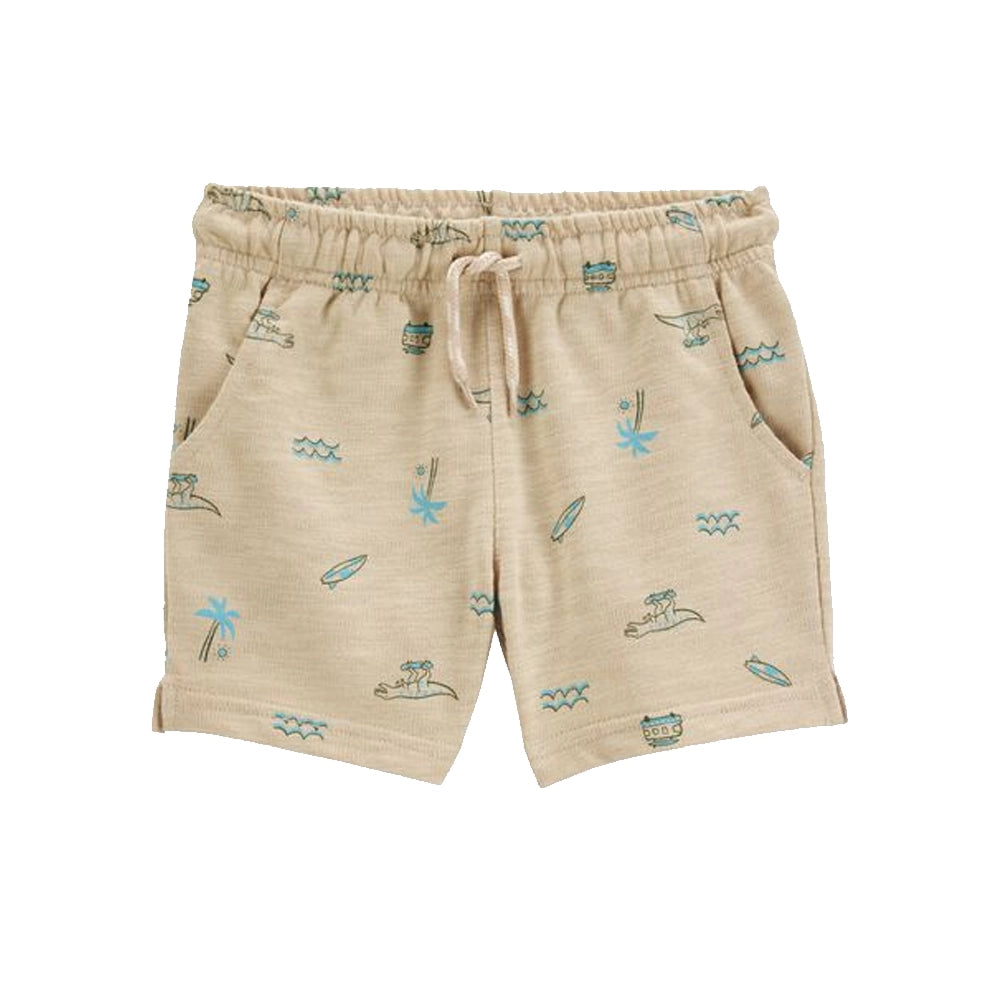 Short de felpa sin cierre para Niño Carter's - Playa Caqui
