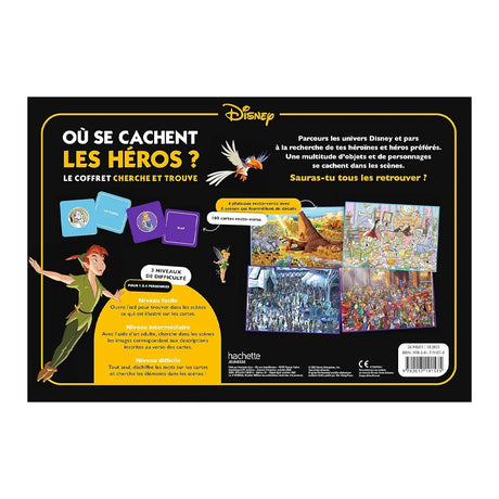 Disney Coffret de jeu Cherche et Trouve - 6A+