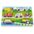 Viga Toys Puzzle Sonoro Transporte 18M+