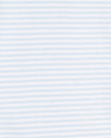 Barboteuse en Coton Rayée À Boutons Carter's - Bleu & Blanc