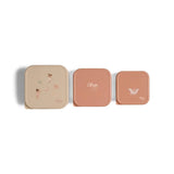 Citron Ensemble de 3 Boîtes à Lunch Empilables en Acier Inoxydable – Ballerina