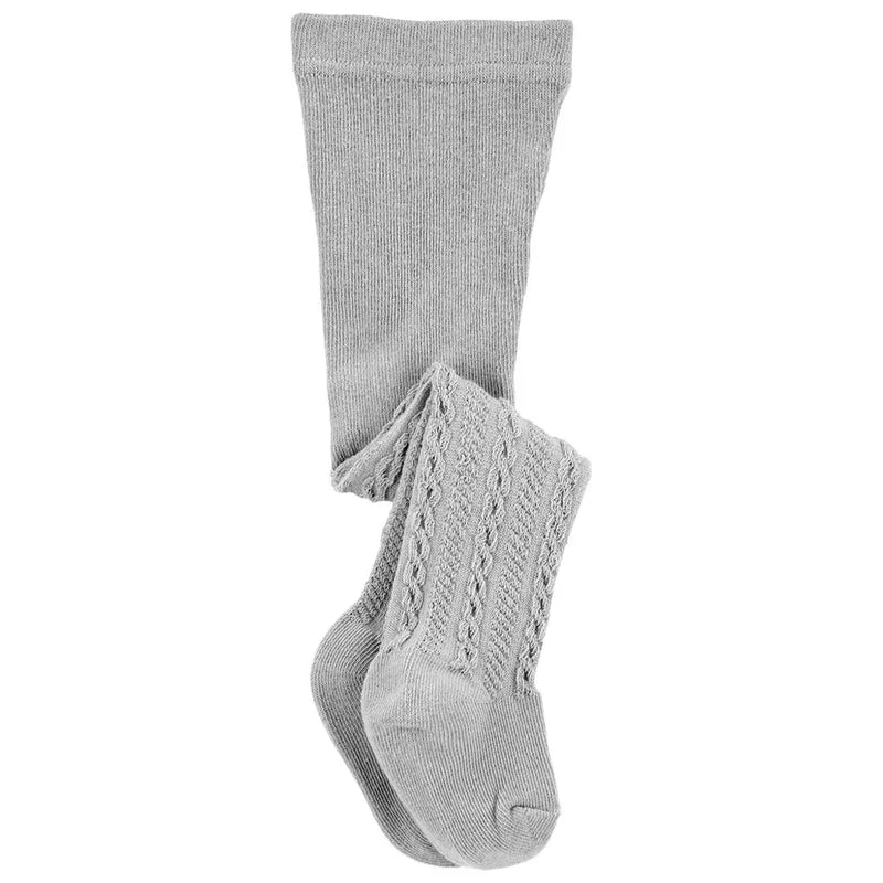 Carter's Baby Cable Knit Tights - Gray