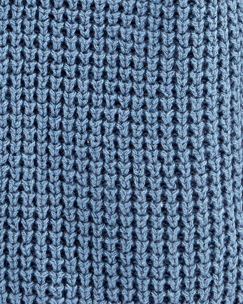 Carter's Baby Hooded Cotton Cardigan - Blue