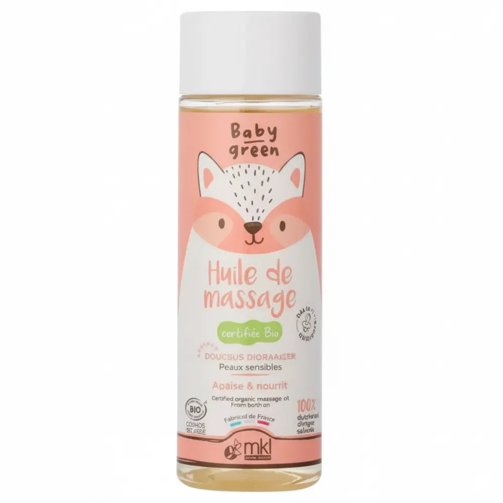 MKL Baby Green Huile de Massage Bio 100ml