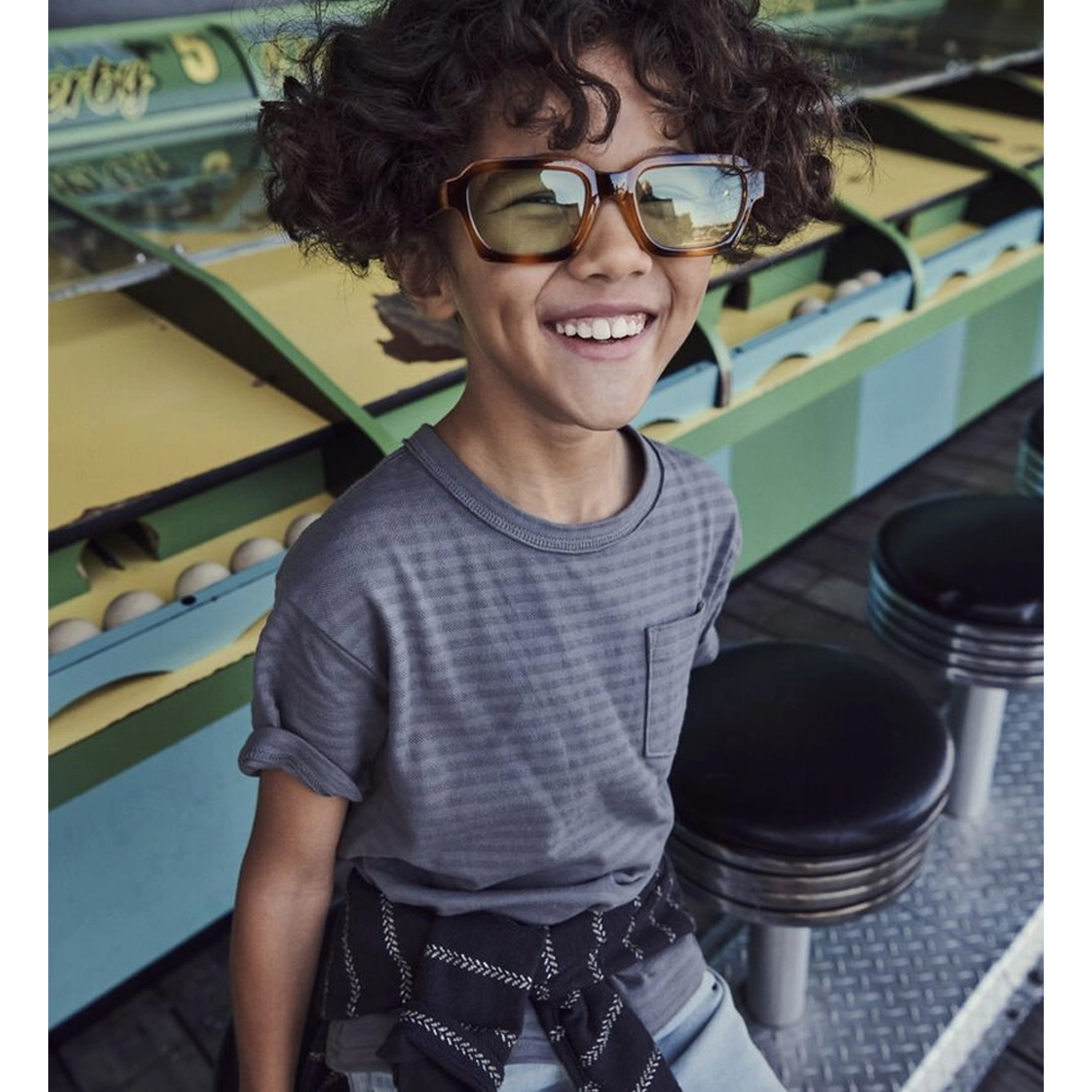 Camiseta de manga corta con bolsillo OshKosh - Gris Oscuro