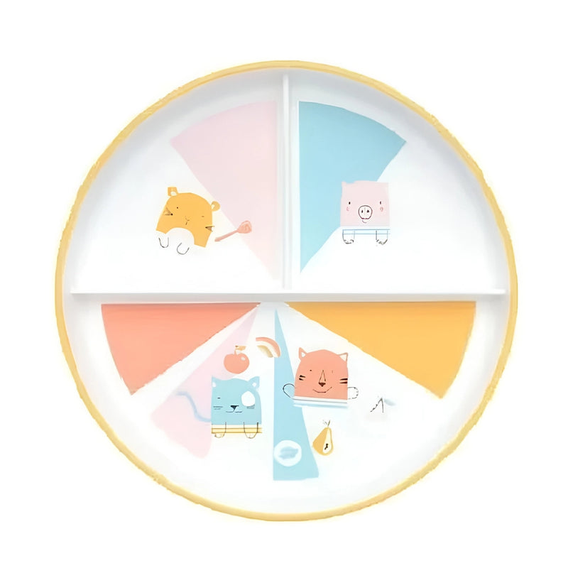 Bébé Confort Assiette d'Apprentissage avec Compartiments Domino