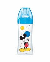 Dodie Anti-Colic Initiation+ Baby Bottle 330ml (+6m) - Blue Mickey