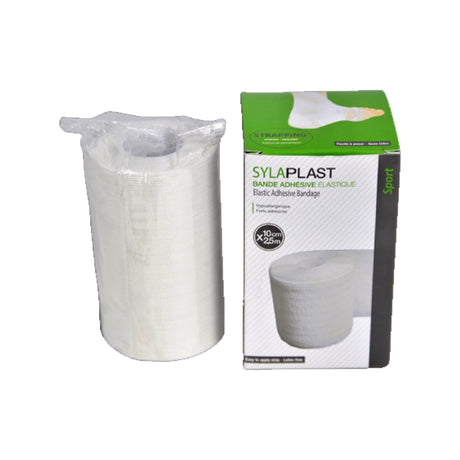 Sylaplast Bande Élastique Adhésive 8cmx2,5m