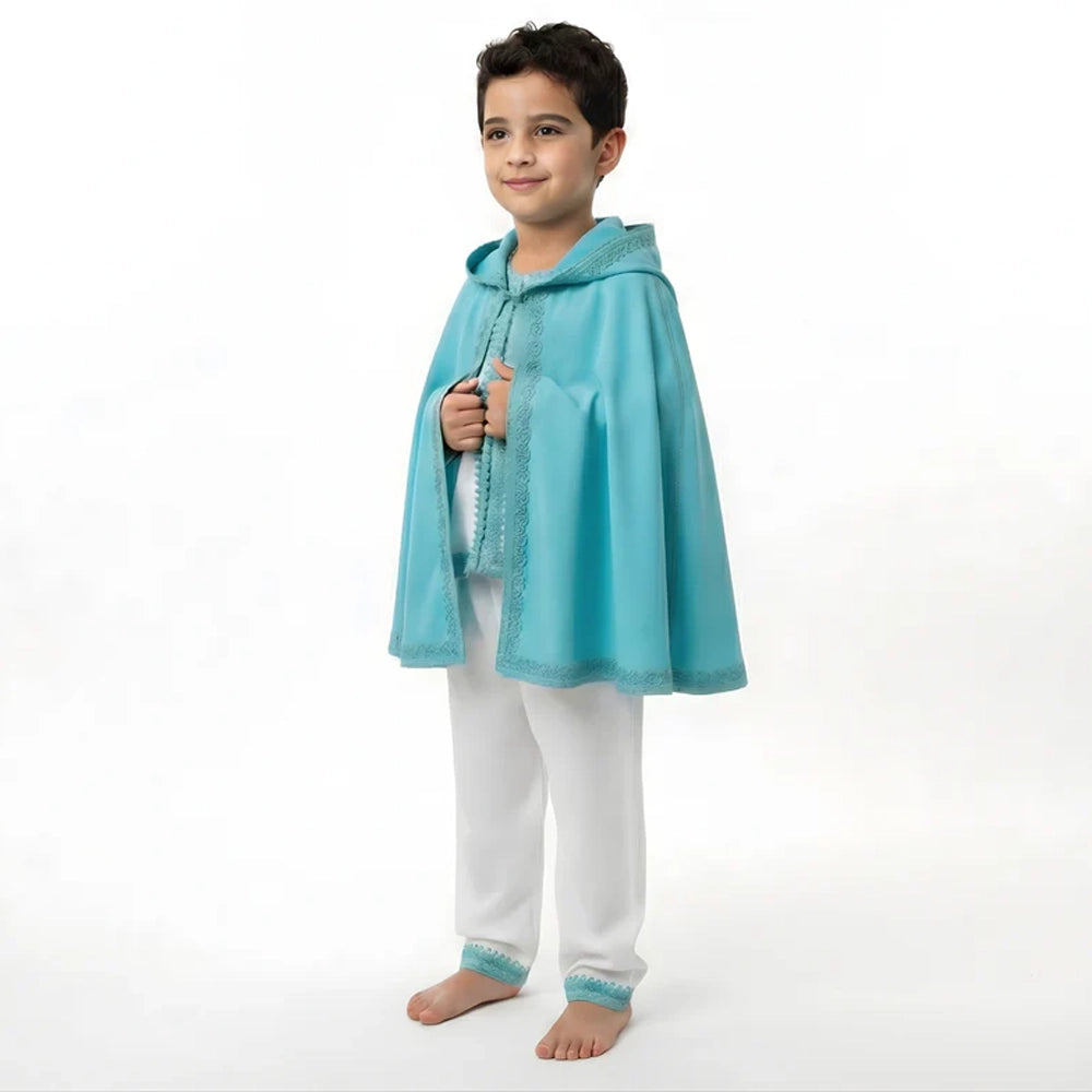 Jabador avec Selham pour Garçon - Turquoise