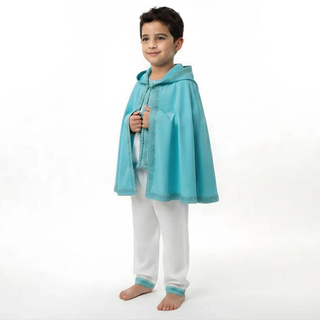 Jabador avec Selham pour Garçon - Turquoise