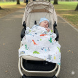 Babymat Couverture Légère 80x70 cm - Happy Jungle