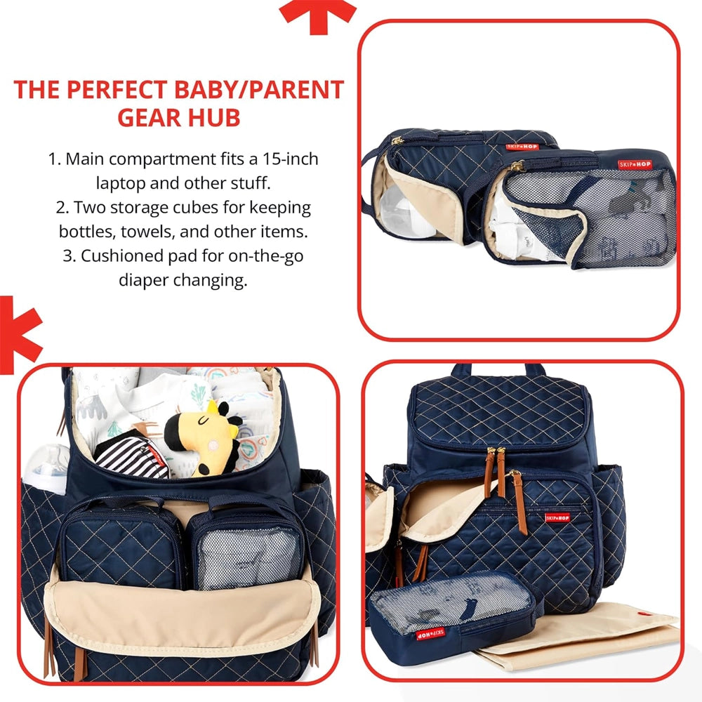 Skip Hop Sac À Langer Forma Backpack - Bleu Marine