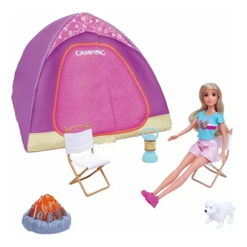 Muñeca de camping con accesorios 3A+