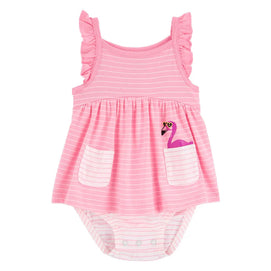 Combinaison Flamingo Carter's - Rose