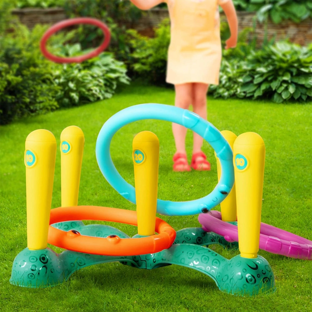 B. Toys Jeu Anneaux + Œuf Cuillère Combo - Jeux D'Extérieur Enfants Dès 3 Ans - Outdoor Games Galore