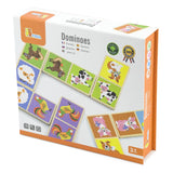 Viga Toys Domino Animaux en Bois 3A+