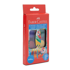 Faber-Castell 8 Pastilles de Gouache 24mm